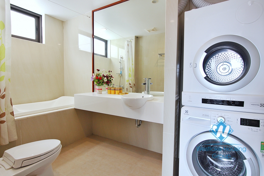 Flooded with light in a morden spacious 2 bedroom apartment for rent in Tay Ho 